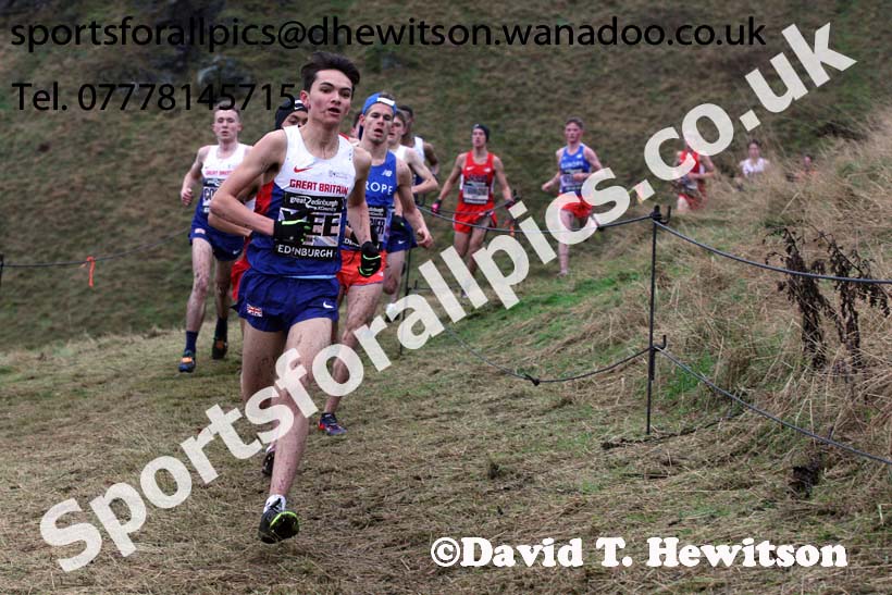 Junior mens Great Edinburgh Cross Country. Photo: David T. Hewitson/Sports for All Pics